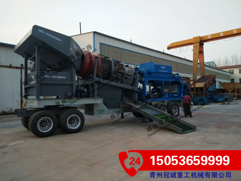 移動沙金淘金設備