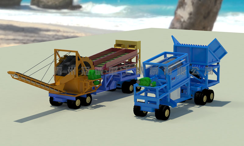 水洗沙金設備 水洗沙金設備